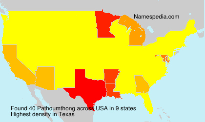 Surname Pathoumthong in USA Surname Pathoumthong in USA