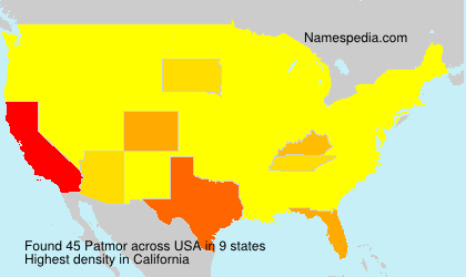 Surname Patmor in USA Surname Patmor in USA
