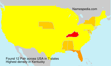 Surname Patr in USA Surname Patr in USA