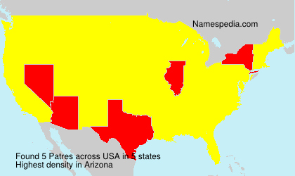 Surname Patres in USA Surname Patres in USA