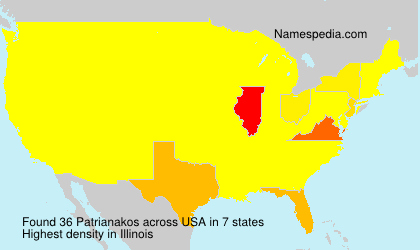 Surname Patrianakos in USA Surname Patrianakos in USA
