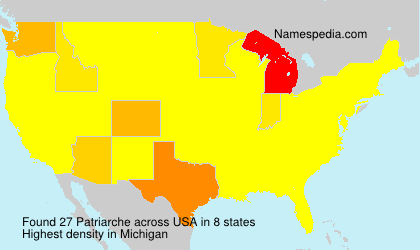 Surname Patriarche in USA Surname Patriarche in USA