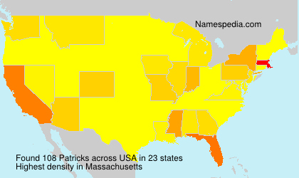 Surname Patricks in USA Surname Patricks in USA