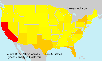Surname Patron in USA Surname Patron in USA