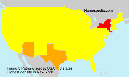 Surname Patrong in USA Surname Patrong in USA