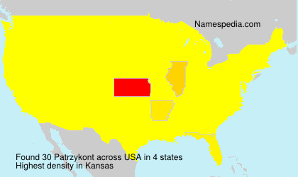 Surname Patrzykont in USA Surname Patrzykont in USA