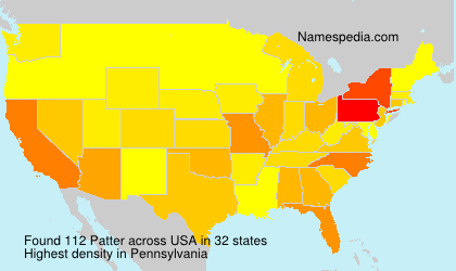 Surname Patter in USA Surname Patter in USA