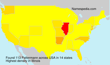 Surname Pattermann in USA Surname Pattermann in USA
