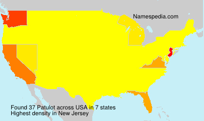 Surname Patulot in USA Surname Patulot in USA