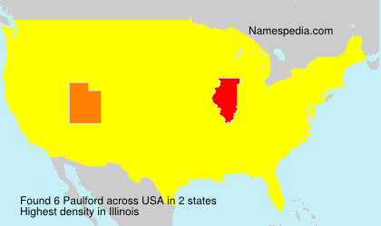 Surname Paulford in USA Surname Paulford in USA