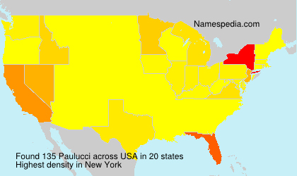 Surname Paulucci in USA Surname Paulucci in USA
