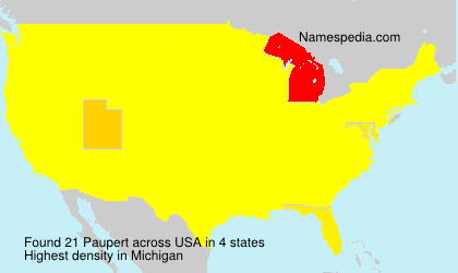 Surname Paupert in USA Surname Paupert in USA