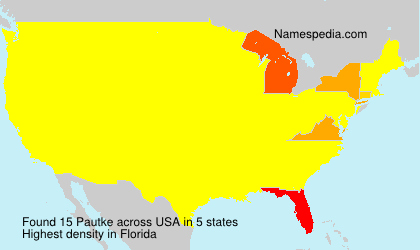 Surname Pautke in USA Surname Pautke in USA