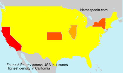 Surname Pautov in USA Surname Pautov in USA