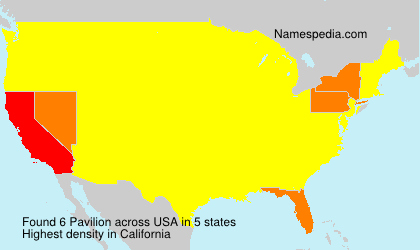 Surname Pavilion in USA Surname Pavilion in USA