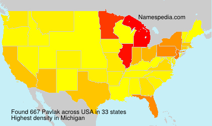 Surname Pavlak in USA Surname Pavlak in USA