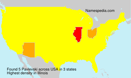 Surname Pavlevski in USA Surname Pavlevski in USA