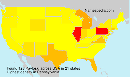 Surname Pavloski in USA Surname Pavloski in USA