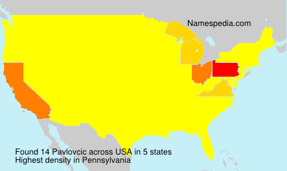 Surname Pavlovcic in USA Surname Pavlovcic in USA