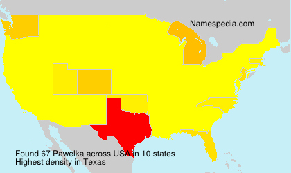 Surname Pawelka in USA Surname Pawelka in USA