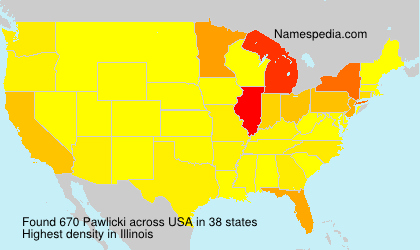 Surname Pawlicki in USA Surname Pawlicki in USA