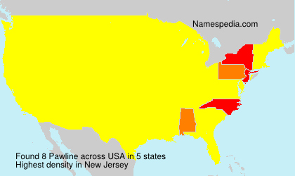 Surname Pawline in USA Surname Pawline in USA