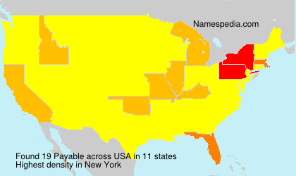 Surname Payable in USA Surname Payable in USA