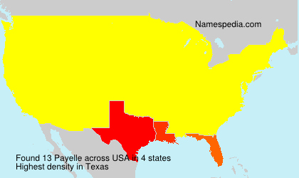 Surname Payelle in USA Surname Payelle in USA