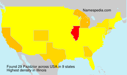 Surname Pazdzior in USA Surname Pazdzior in USA