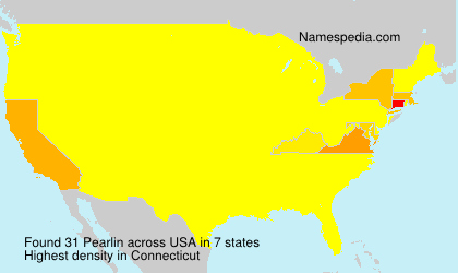 Surname Pearlin in USA Surname Pearlin in USA