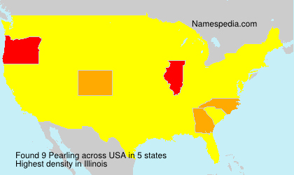 Surname Pearling in USA Surname Pearling in USA