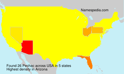 Surname Pechac in USA Surname Pechac in USA