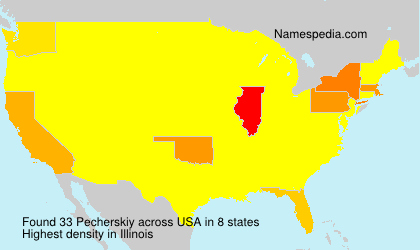 Surname Pecherskiy in USA Surname Pecherskiy in USA
