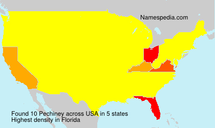 Surname Pechiney in USA Surname Pechiney in USA