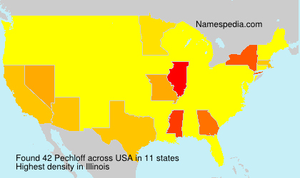 Surname Pechloff in USA Surname Pechloff in USA