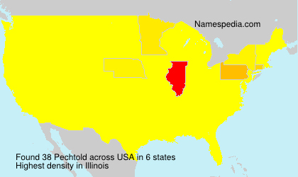 Surname Pechtold in USA Surname Pechtold in USA