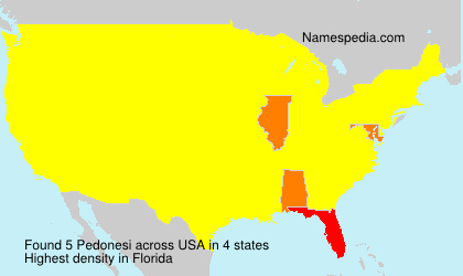 Surname Pedonesi in USA Surname Pedonesi in USA