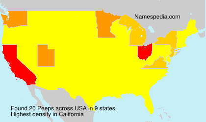 Surname Peeps in USA Surname Peeps in USA