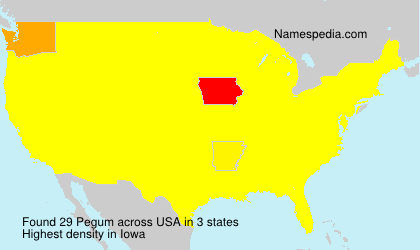 Surname Pegum in USA Surname Pegum in USA