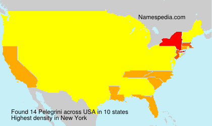 Surname Pelegrini in USA Surname Pelegrini in USA