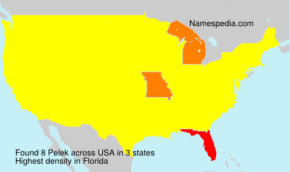 Surname Pelek in USA Surname Pelek in USA