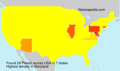 Surname Pelesh in USA Surname Pelesh in USA