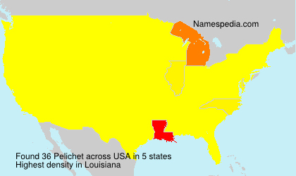 Surname Pelichet in USA Surname Pelichet in USA