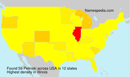 Surname Pelinski in USA Surname Pelinski in USA