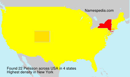 Surname Pelisson in USA Surname Pelisson in USA
