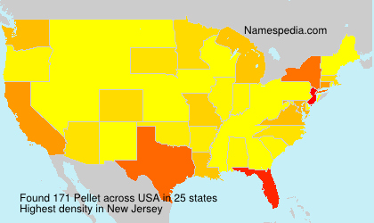 Surname Pellet in USA Surname Pellet in USA