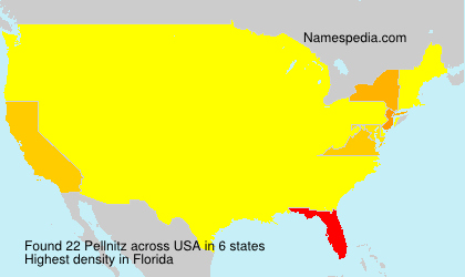 Surname Pellnitz in USA Surname Pellnitz in USA