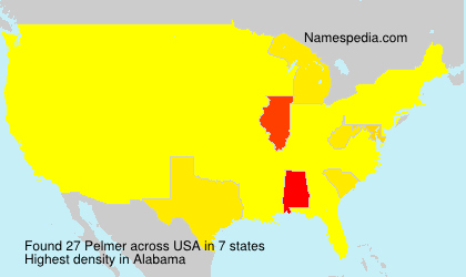 Surname Pelmer in USA Surname Pelmer in USA
