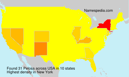 Surname Pelosa in USA Surname Pelosa in USA