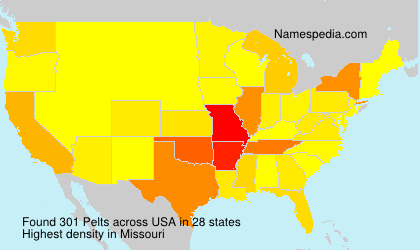 Surname Pelts in USA Surname Pelts in USA